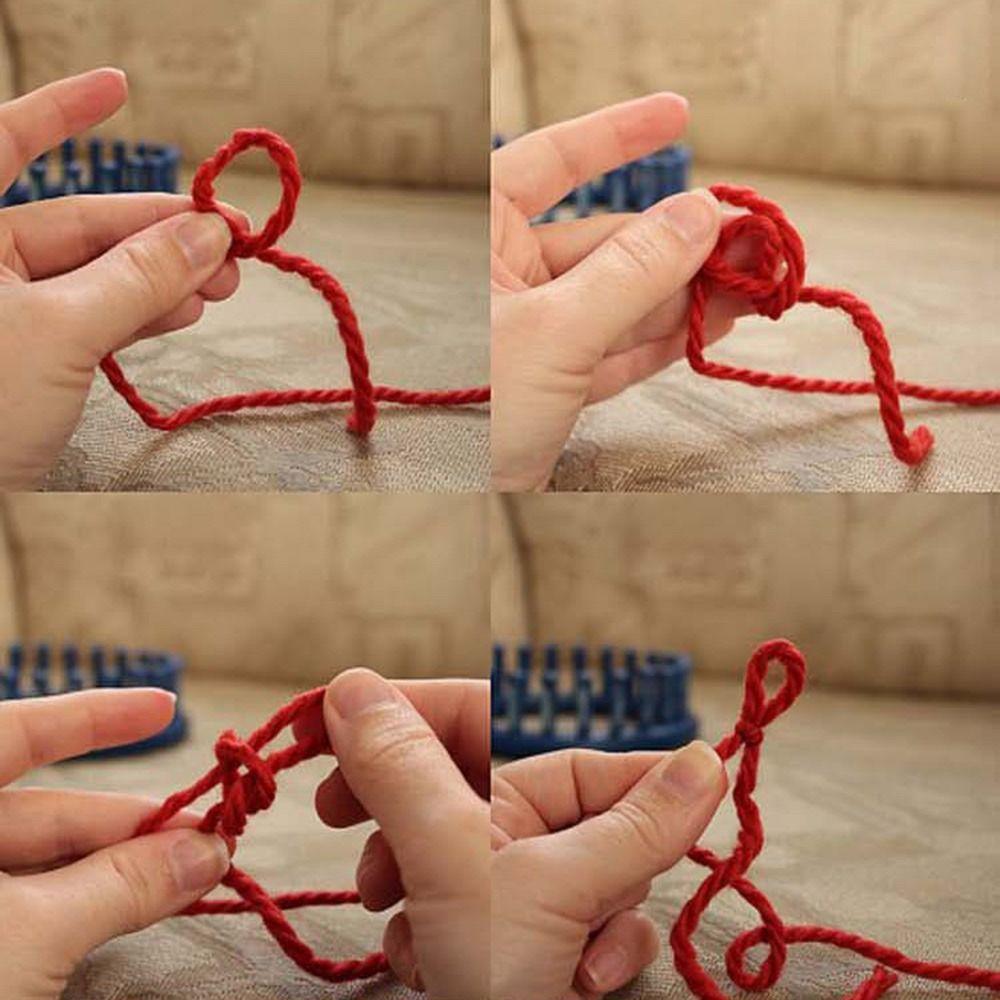 Weaver Weaving Scarf Sweater Hat Shawl DIY Stitching Knitting Machine