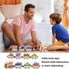 Kids Magnetic Wooden Train Learning Numbers Color Train Set Puzzle Toys for Boys Girls Birthday Xmas Gift