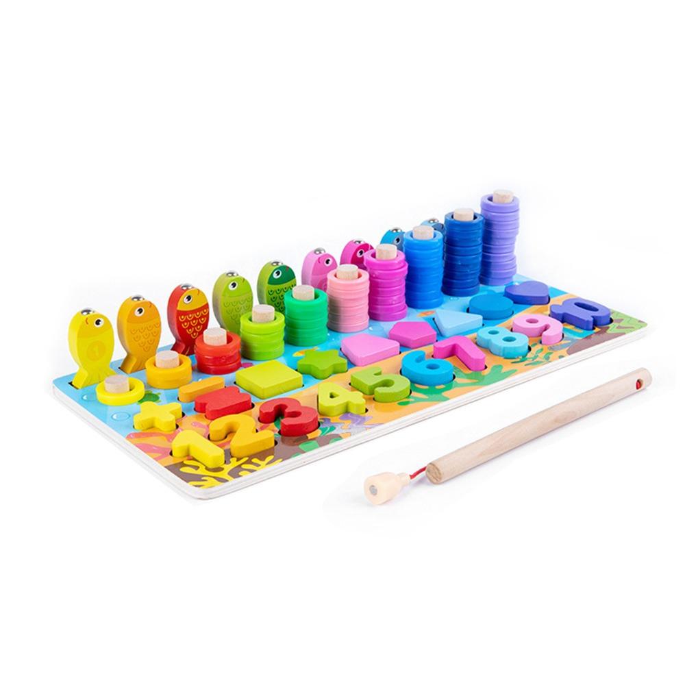 

Деревянные игрушки Монтессори Деревянные игрушки Цифровой алфавит Дошкольная развивающая доска Развивающие детские игрушки Малыши 5