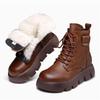 Non-slip snow boots women's new winter soft-soled thickened Martin boots velvet thermal cotton boots