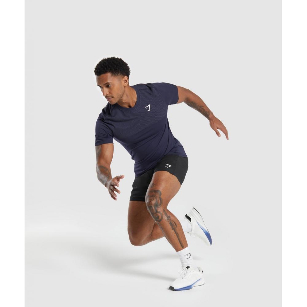 Gymshark ViTal Seamless T shirT Navy lighT Grey A6a4d Ucvw