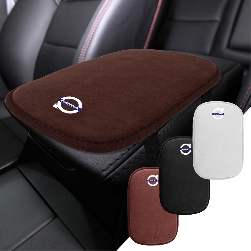 Auto Mittelkonsole Armlehnenbox Matte Leder Schutzpolster für Volvo RDESIGN V50 S40 S80 XC60 S90 XC90 S60 XC40 C40 S60