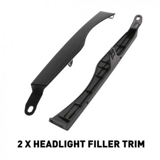 Front Bumper Lower Filler Headlight Molding Trim For 2005-2011 Toyota Tacoma EXV