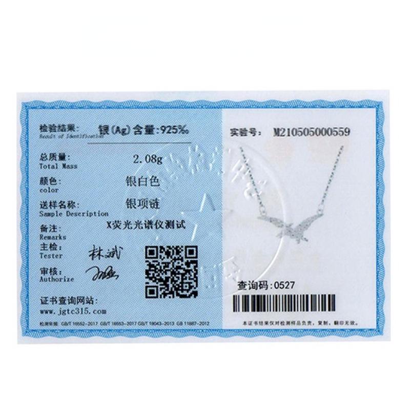 Tancise Naszyjnik ze Srebra Próby 925 Damski Transgraniczna Moda Pełny Wisiorek Pterozaur Łańcuszek na Szyję Zwierzęcy Łańcuszek na Obojczyk