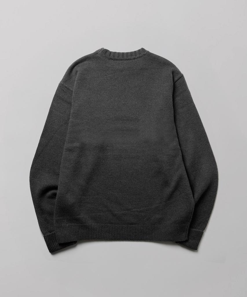 DICKIES Tree Logo Pullover Knit Charcoal