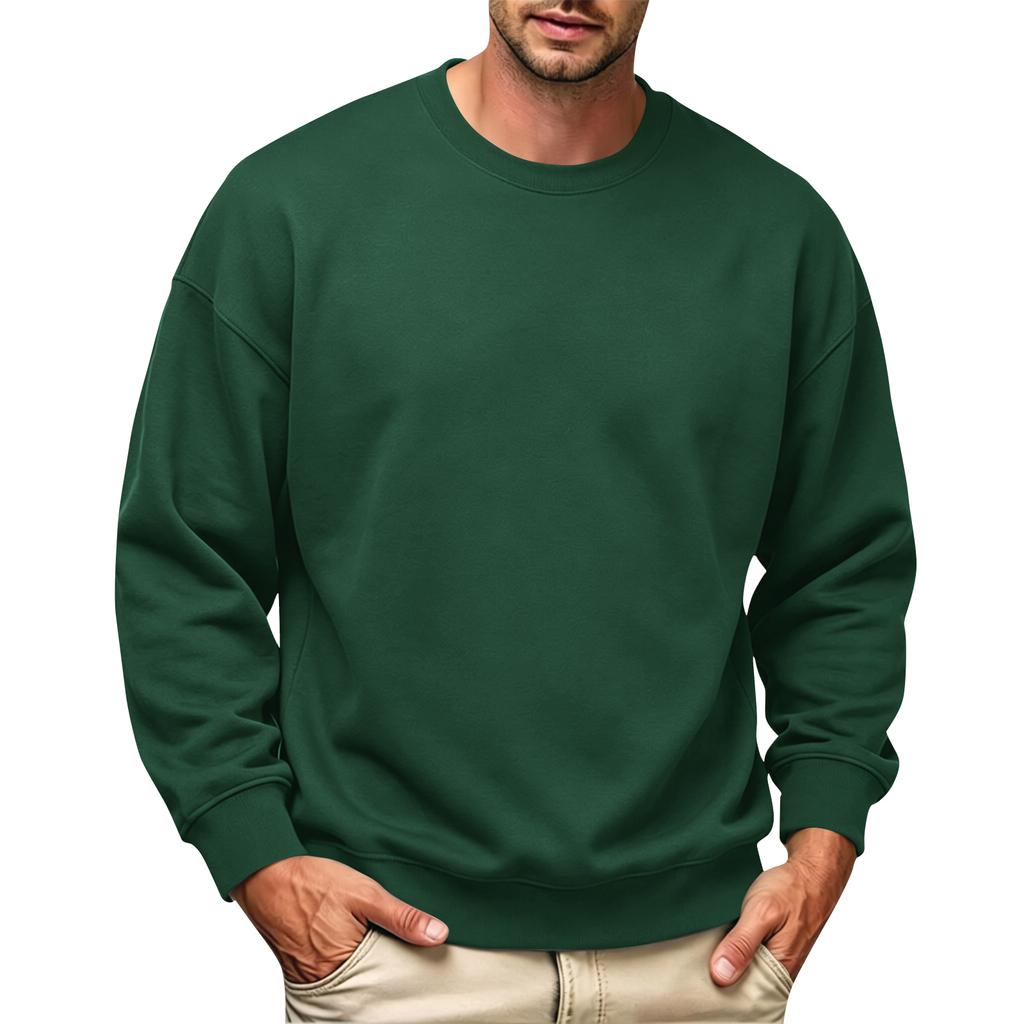 Men's Winter Neck Sweatshirt for Casual Everyday Wear