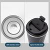 350ml/500ml Stainless Steel Coffee Cup Leak-Proof Car Coffee Mug Thermos Bottle Travel Thermal Mug Vacuum Flask Insulated Cups