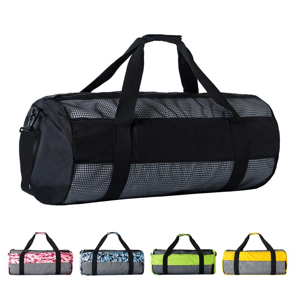 Snorkel Bag Dive Gear Bag Foldable Mesh Design Easy To Carry for Diving Snorkeling Surfing  PVC