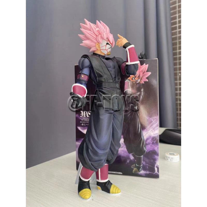 25cm Drogan Boll Figure Super Saiyan Rose 3rd Mission Prize D Pvc Action Figures Black Gocool Zamasu Model Toys For Children Gifts