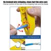 For  Computer Phone Telephone Cable Cable Wire Stripper Ethernet Wire Stripping Tool Portable Pliers With Ergonomic Grip UTP