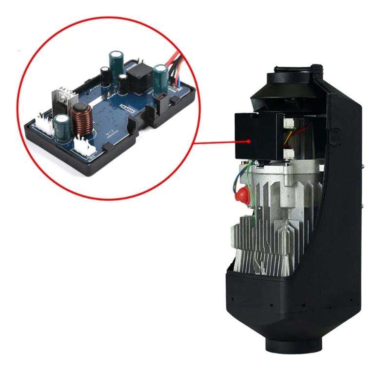 12V 24V Parking Heater Monitoring Switches Board with Switches Remote Parking Heater Accessories LCD Monitor Switches Board