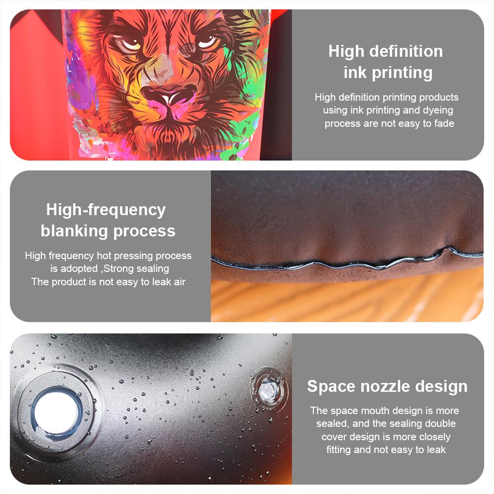 Kids Inflatable Punching Bag Free Standing Boxing Bag Thickened Bounce-Back Punch Bag PVC Tumbler Sandbag for Boxing Training