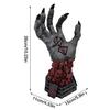 Right Devil'S Hand Rampage Skull Rune Crazy God Death Resin Craft Statue Home Decoration Accessories 1 Pcs For Kids Adults Children's Birthday Gift