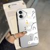 Case for iPhone 17 Pro Max XS 15 Plus 13 Pro 16 12 Air 14 11 XR Back Phone Cover Cute Duck