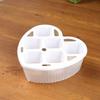 Clear Tulip Hydroponic Flowerpot With Breathable Support Basket Flower Pot  Home Decoration