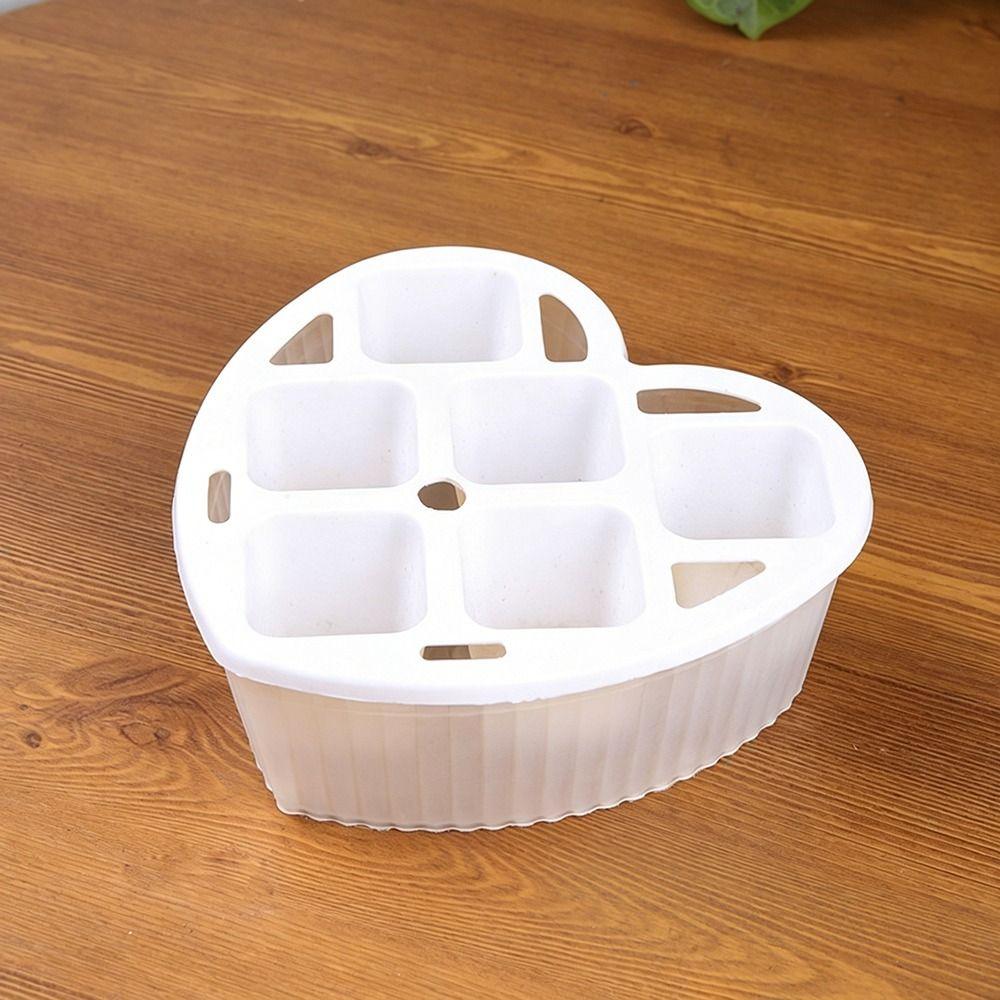 Clear Tulip Hydroponic Flowerpot With Breathable Support Basket Flower Pot Home Decoration