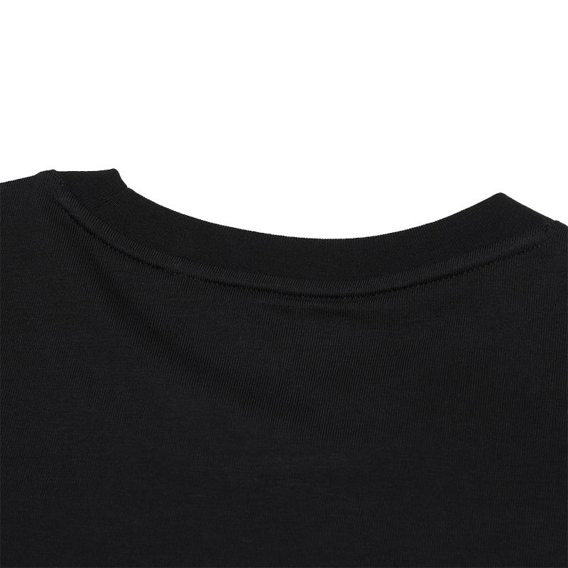 Fila SS24 Original Series Quick-Drying Casual Loose Fit Round Neck Short Sleeve T-Shirt Men Tops Black F51U429104FBK