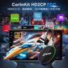 Carlinkit HD2CP Pro Bezdrátový CarPlay Android Auto HDMI Vstupní Adaptér Kompatibilní s TV TV Hrou a Podporuje Rozlišení až Kompatibilní s