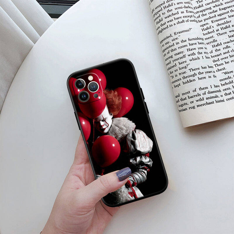 MH72 It Clown Phone Shell Case for Redmi Note 12 12S 12C 13 13C 13R 14 14S 14R 14C Pro Max Plus A3 A3X A4 A5 11A 13X