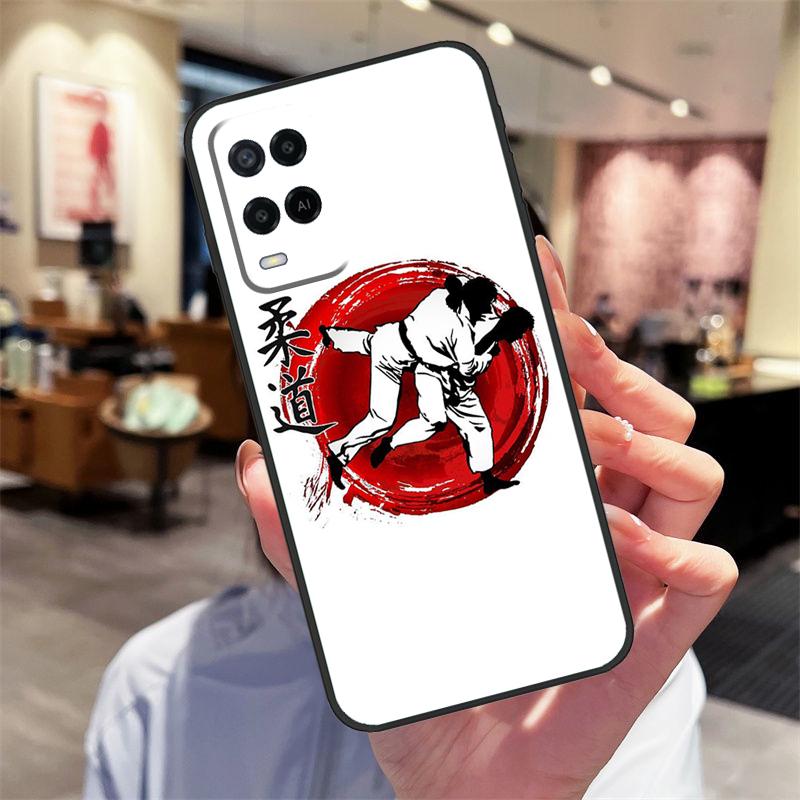 Judo Case For Oppo A94 A54 A40 A60 A80 A98 A78 A18 A38 A58 A16 A76 A96 A17 A77 A74 A57S A15 Cover