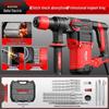 Delixi Dual-Purpose Electric Hammer Drill – High-Power Rebar Slotting & Concrete Demolition Tool