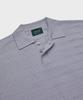 Yaichi Jacquard Knit Polo - Glacier Gray