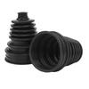 2Pcs CV Joint Dust Cover Set with 4 Stainless Steel Clamps 6 Cable Ties Silicone Waterproof Dustproof Axle Boot Repair Kit for Universal Car