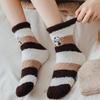 Indoor Thermal Socks Harajuku Style Home Sleeping Socks Women Socks Floor Socks Autumn Winter Socks