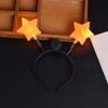 Bouncing Star Shape Headband Carnival Performances Hair Hoop for Adult Unisex
