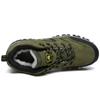 Large size velvet hiking shoes men's and women's winter outdoor sports shoes warm cotton shoes waterproof hiking shoes