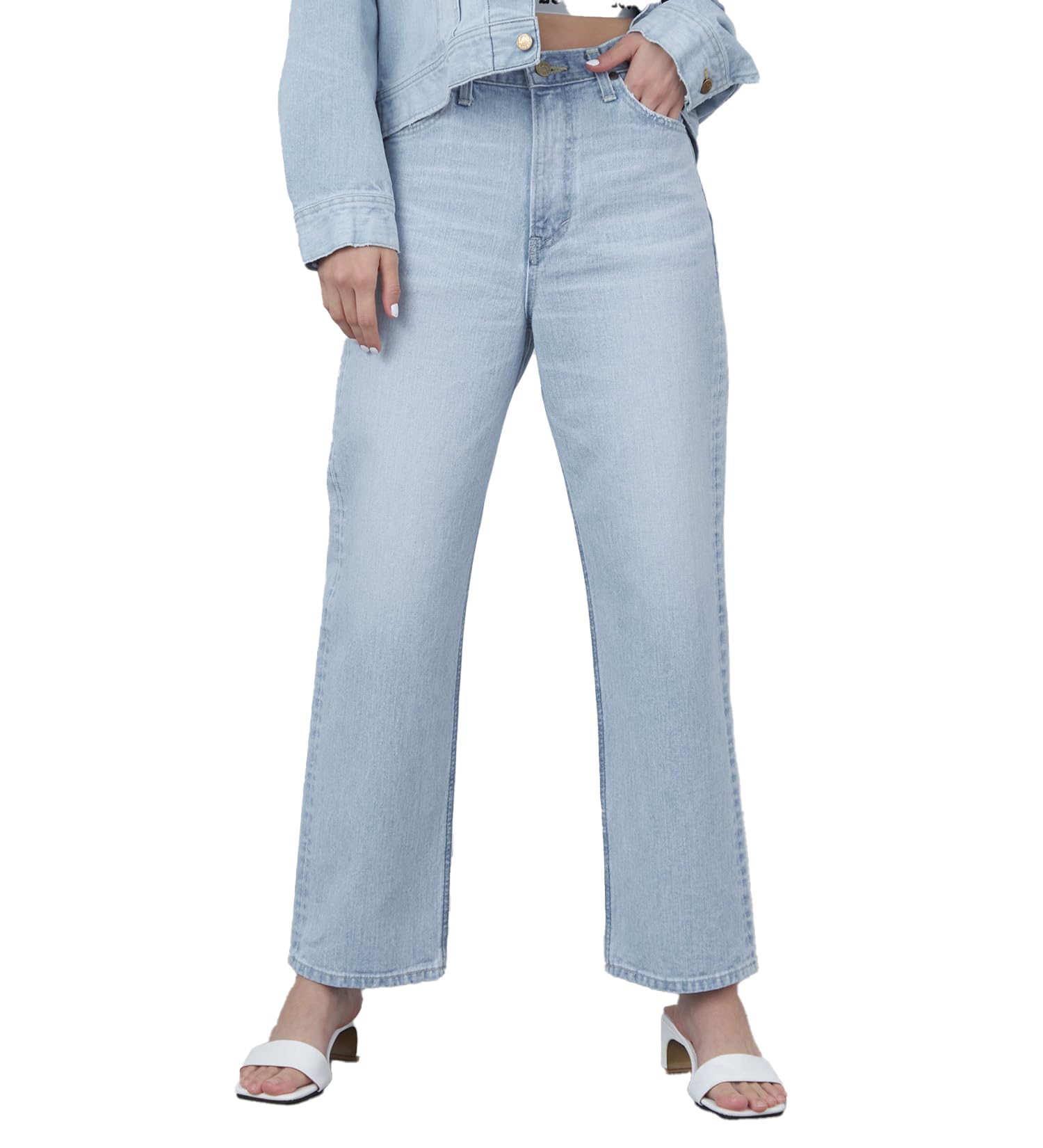 

Lee Standard Wardrobe Прямой деним светлый размер XS Джинсы, Брюки, Весна/Лето, Женские, Синий,