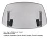 Universele Motorfiets Windscherm, Verstelbare Winddeflector, Clip-stijl Windscherm voor Honda / voor Suzuki / voor Yamaha en Andere Modellen