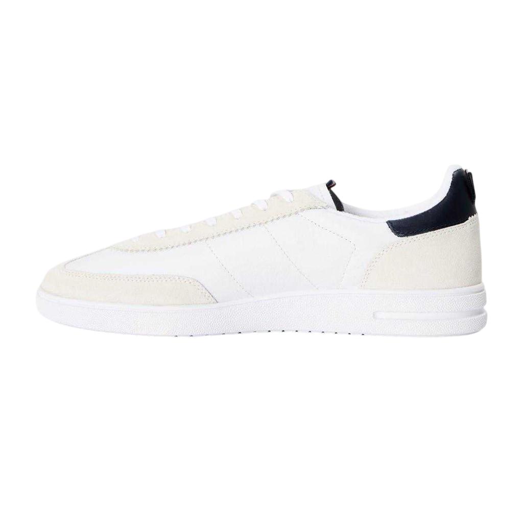 Ralph Lauren Mens Bedford Leather Trainers