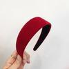 Red Velvet Wide Headband