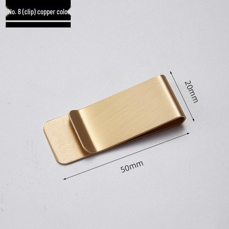 Vintage Paper Clip Notebook Accessories - Multipurpose Pen Clip Stationery with Custom Logo