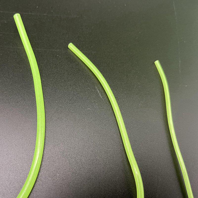 Ljusande Silikon Fiskeutrustning: Bettåliga Tänger, Trasselfria Gummislangar, Snörkrok och Förtjockat Spö för Havs- och Vildmarksfiske