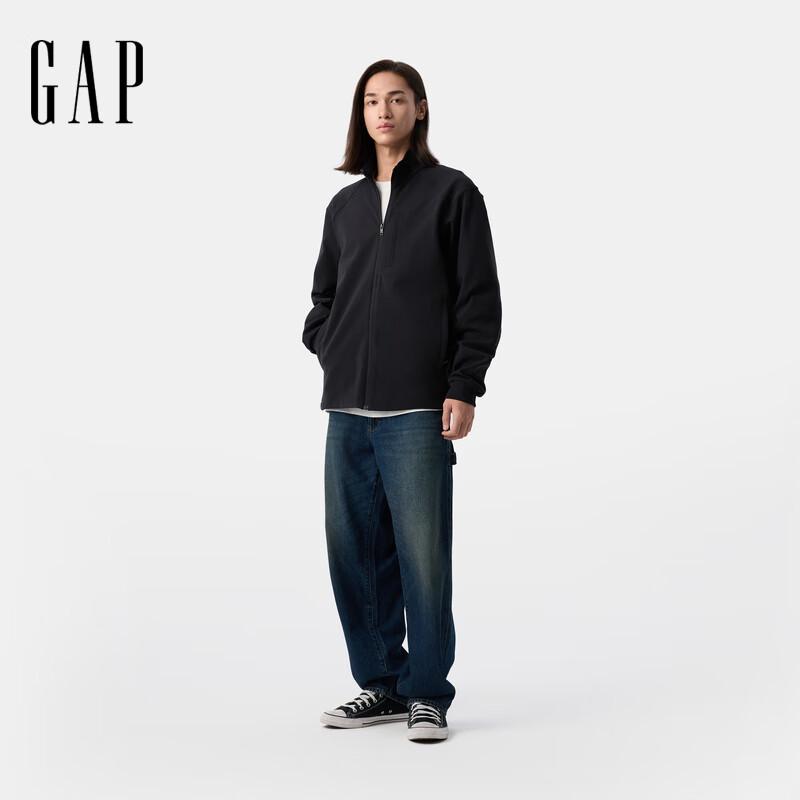 

Gap Unisex 2025 Spring Stretch Multi-Pocket Stand-Collar Jacket L