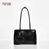 FUFUNI Women's Retro Large Capacity Shoulder Tote Bag