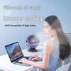 Rechargeable Silent Mini Desktop Fan 2026 - Portable, Rotatable, Long Battery Life for Office Use