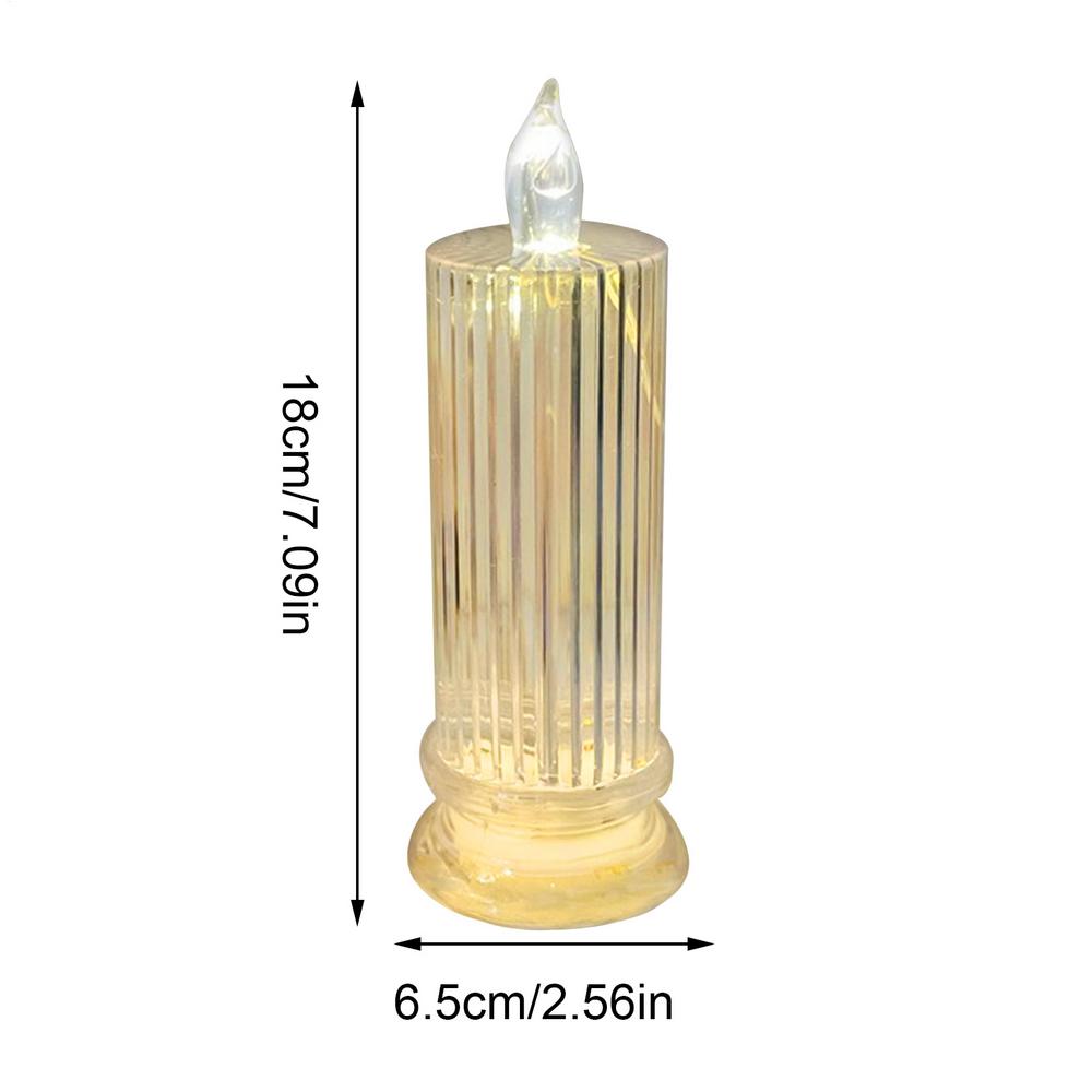 Flameless Candles Flickering Flameless Lighting Decor LED Candles for Home Indoor Outdoor Table Dinner Bedroom Halloween