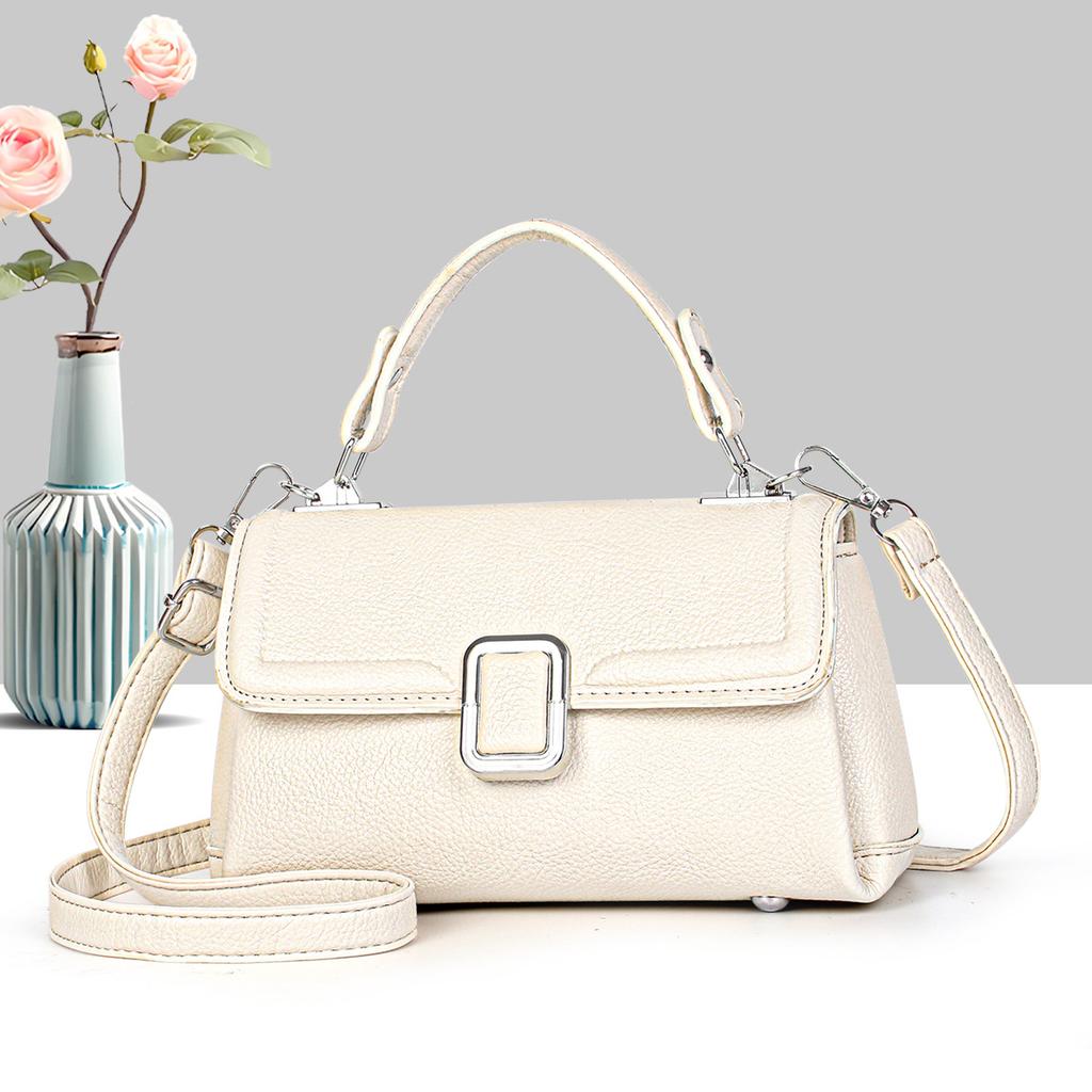 Retro High-end Portable Small Square Bag Women's 2025 New Niche Design Fashionable and Versatile Commuter Shoulder Messenger Bag