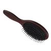 Air Cushion Massage Comb Beech Wood Cleaning Anti Static Air Cushion Hair Detangling Brush