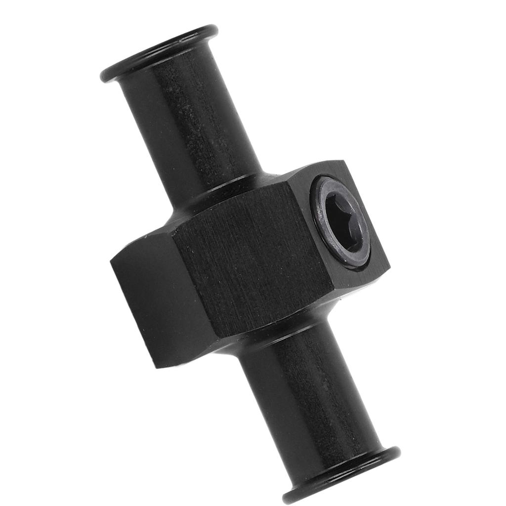Fuel Pressure Gauge Adapter T Shape 3Celsius8in Hose Port 1Celsius8in NPT Fitting Auto Parts