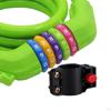 Bicycle Locks Anti-theft Chain 5 Digit Code Solid Utility Space-saving Padlock Bike Protection for