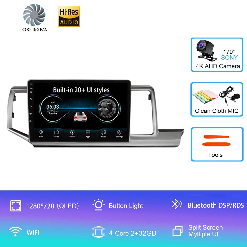

Android 14 Автомобильное радио для Honda Stepwgn 2009-2013-2015 Мультимедийный видеоплеер Стерео Навигация GPS Carplay Android Auto WIFI CHINA