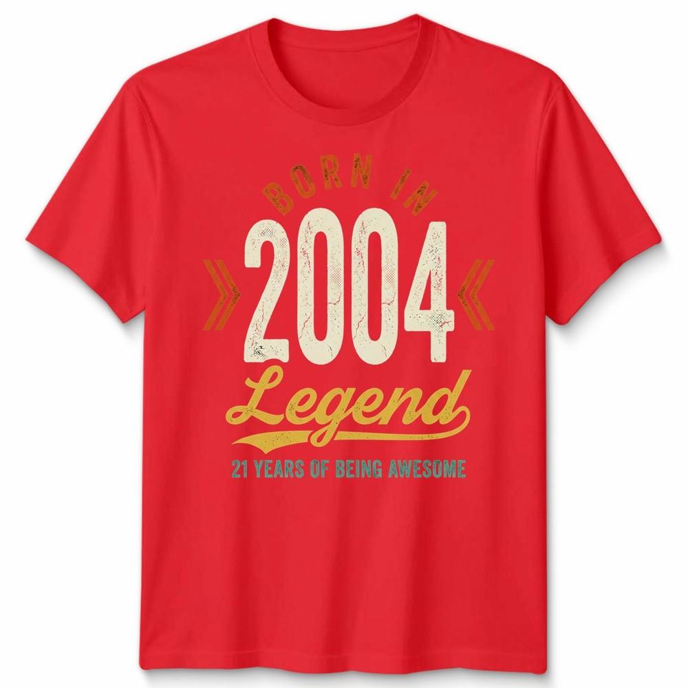 21st Birthday Unisex T Shirt 21 Years Of Being Awesome Legend Born In 2005 Funny
