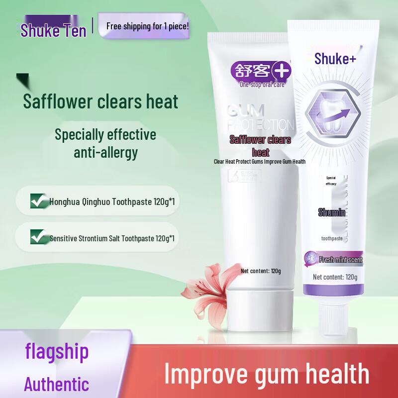 S.K.S Safflower Fire-Reducing Toothpaste