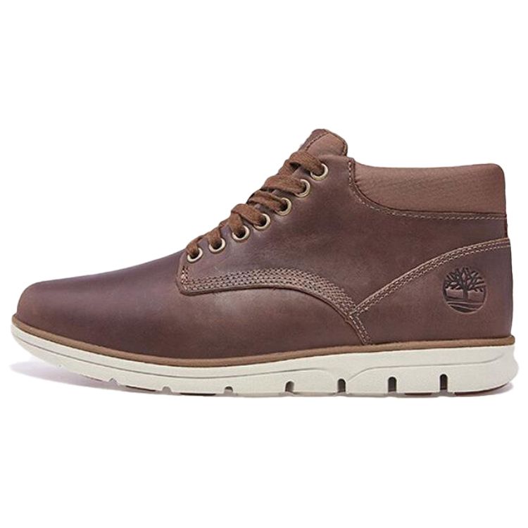 

Timberland Кроссовки Bradstreet Leather Casual Slip-Resistant Mid-Top мужские кроссовки коричневые A2A5A 41