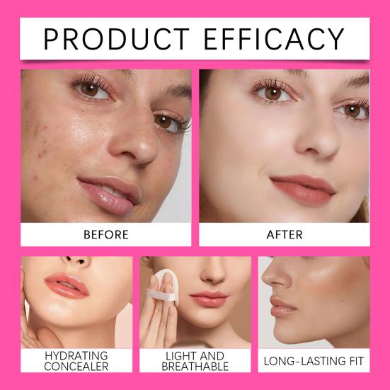 20G Peptide Bounce Foundations Hydrating Age-Defying Peptide Bounce Balm Natural All Skin Types Medium Buildable Coverage Blurs Fine Lines Concealer