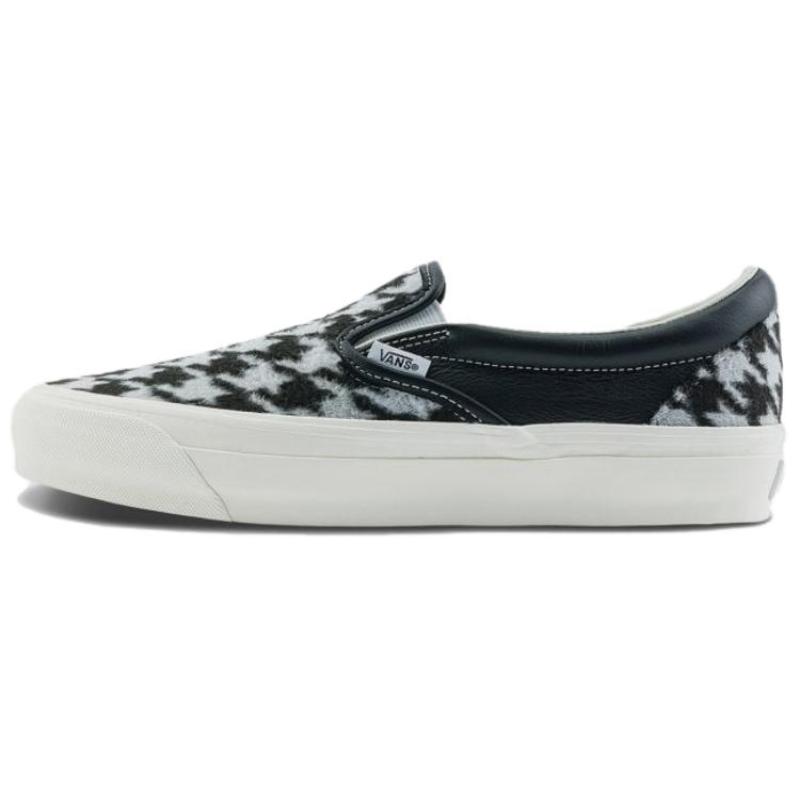 Vans Premium Slip On 98 'Houndstooth Pack Black' Sneakers VN000CSEBLK
